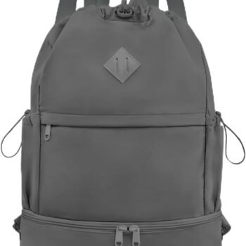 Drawstring sports gym bag