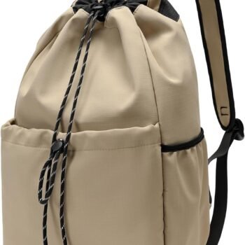 Casual drawstring backpack