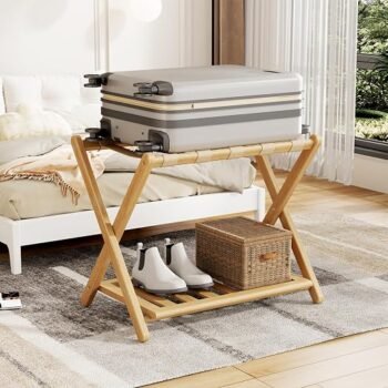 Full Assembled 26.77" Luggage Rack for Guest Room
